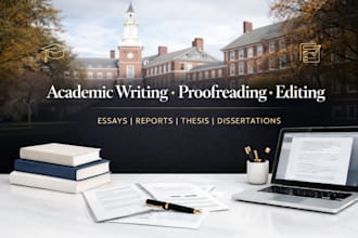 proofread and edit your academic paper