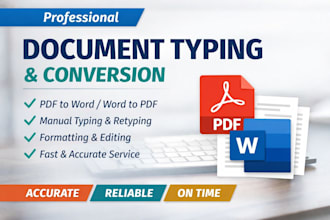 type, format, and convert your documents