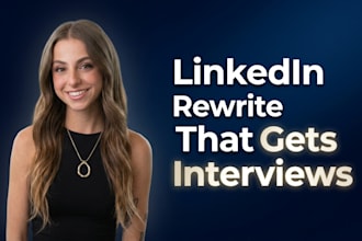 rewrite your linkedin profile to get more interviews