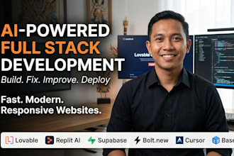 build, fix, improve web app with lovable, bolt, base44