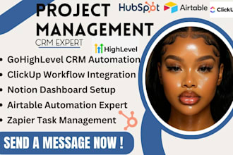 setup monday crm clickup asana airtable  smartsheet typeform twilio slack zapier