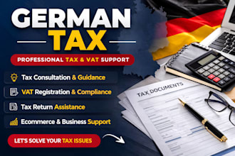 help you register for german tax number and tax id for freelancer and businesses
