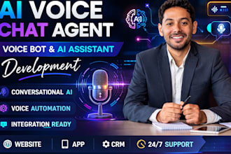 create ai voice chat agent, ai voice bot, conversational ai voice assistant