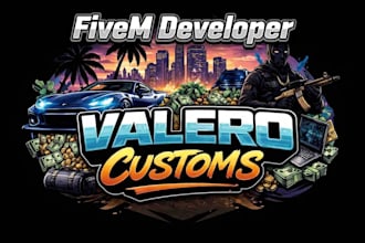 install custom scripts, mlos, weapons, cars , clothes for qbcore server
