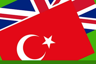 do every kind of your translations between turkish and english language pair