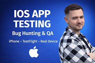 test your ios app on iphone and find bugs before release