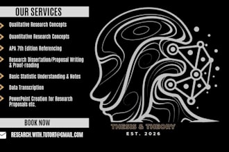 be your research consultant from methodology to transcription