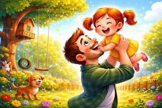 do children story book illustration for children book illustration story book