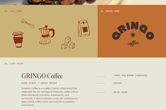 design a complete brand identity kit