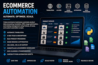 automate e commerce product workflows with ai and pytho