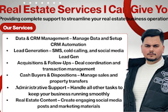 be your professional real estate va and property management support