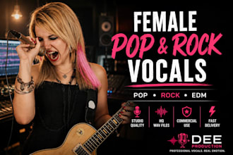 be female rock singer rock vocalist heavy metal vocals gritty vocals rock singer