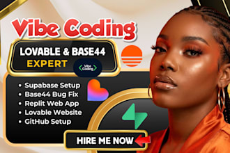 build lovable ai website, supabase, ai webapp, base44 expert, vibe coding, saas