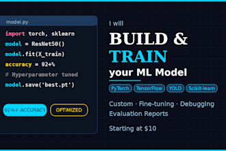 build finetune or fix your machine learning or deep learning model in python