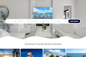 build lodgify vacation rental website with airbnb, vrbo sync