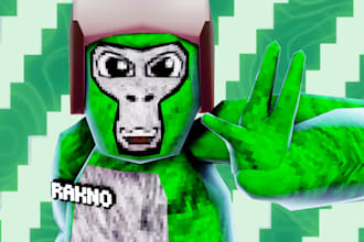 make you gorilla tag blender pfps