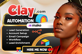 setup workflow clay, clay com automation, b2b leads, hubspot, zoho crm, dubsado