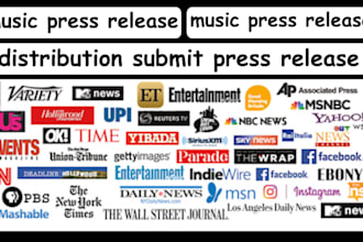 write music press release music press release distribution submit press release