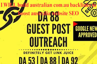 build australian com au backlinks to boost australia website SEO