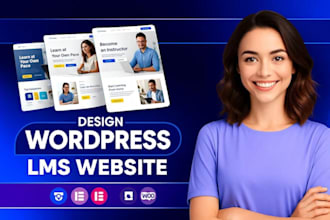 design lms elearning website lms educational website courses website tutor lms
