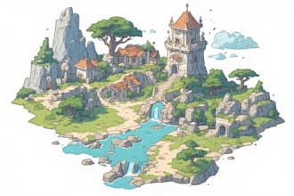 create environment concept art