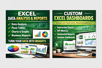 do professional microsoft excel work, formulas, dashboards, and data analysis