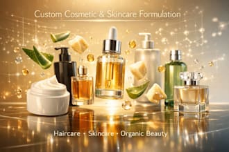 create custom perfume and fragrance formulation as a chemist