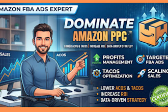 be your amazon PPC campaign expert for amazon acos and tacos management