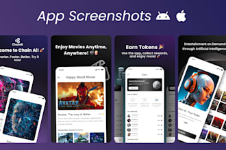 design stunning app store and play store screenshots