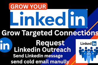 linkedin manually connections request personalized messages b2b