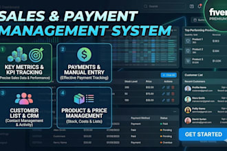 build a custom sales management system