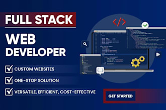 create a modern full stack website using HTML, CSS, nextjs and backend