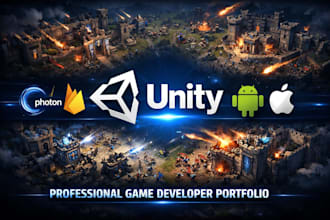 develop multiplayer strategy games in unity