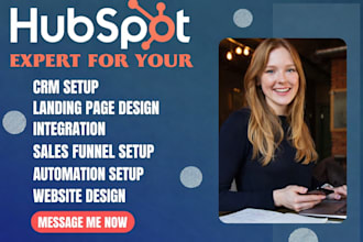 setup hubspot crm, hubspot email design, hubspot automation, hubspot integration