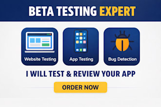 do user testing,website analysis, game testing, beta testing, app reviews