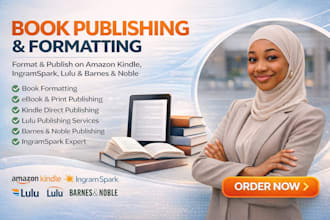 format and publish book on amazon kindle ingramspark lulu and barnes and noble
