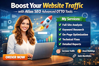 boost your website traffic with atlas SEO advanced otto tools