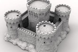 design tabletop terrain fantasy dnd miniature roleplaying wargame or landscape