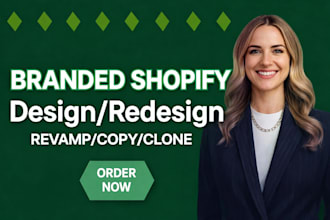 clone revamp, design and redesign shopify store