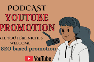 promote your youtube podcast video with SEO and targeted podcast marketing
