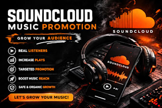 grow your soundcloud audience with real listeners and music fans