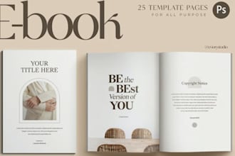 design canva ebook etsy digital product workbook leadmagnet journal template