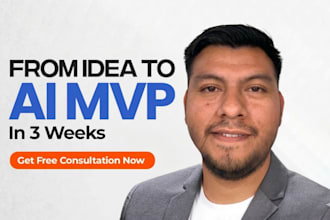 develop mvp web systems and charming ai websites
