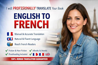 professionally translate books in spanish french german english