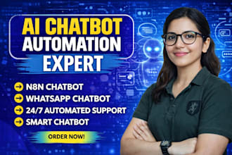 build n8n chatbot whatsapp chatbot ai chatbot automation