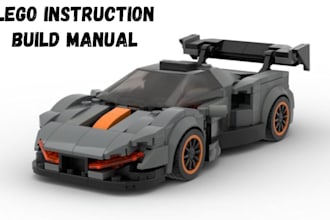 create professional lego building instructions for your moc