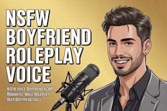 record boyfriend roleplay deep male voice asmr audio
