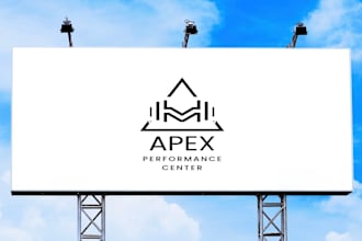 design a modern logo for your gym business brand identity