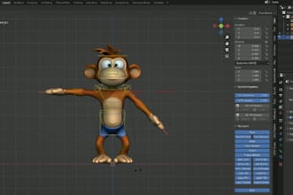 fix and rig your 3d character with realistic facial rig and 52 arkit blendshape