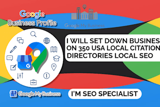 set down business on 350 USA local citations directories local SEO